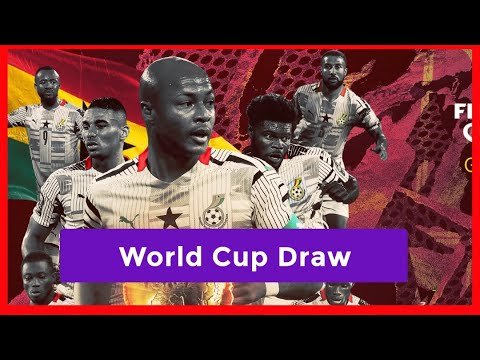 BLACK STARS DRAWN IN GROUP H WITH PORTUGAL & URUGUAY-WORLD CUP DRAW IN FULL