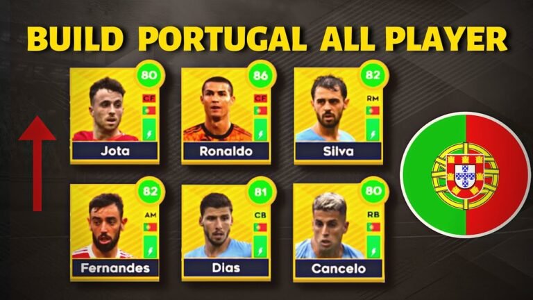 Buy FULL PORTUGAL TEAM on DLS 2022