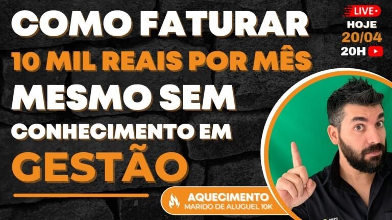 Como faturar 10 mil reais por mês mesmo sem conhecimento em gestão?