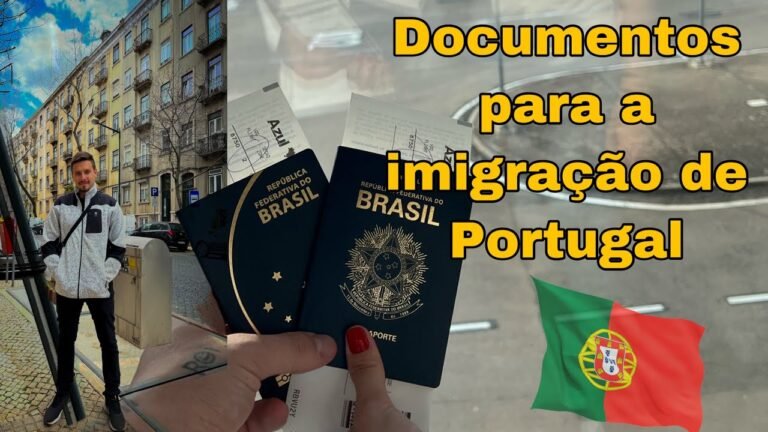 DOCUMENTOS PARA VIAJAR PARA PORTUGAL 2022 – IMIGRAÇÃO DE PORTUGAL (DICAS ATUALIZADAS)