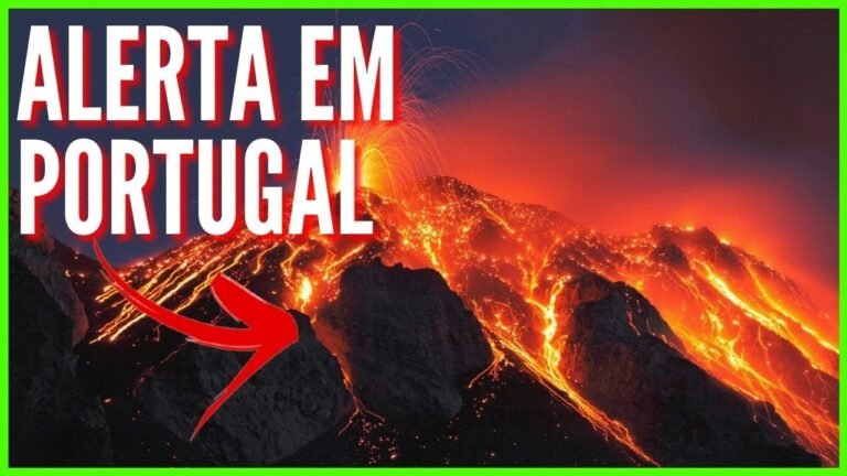 Erupção VULCÂNICA pode ACONTECER a qualquer MOMENTO em PORTUGAL