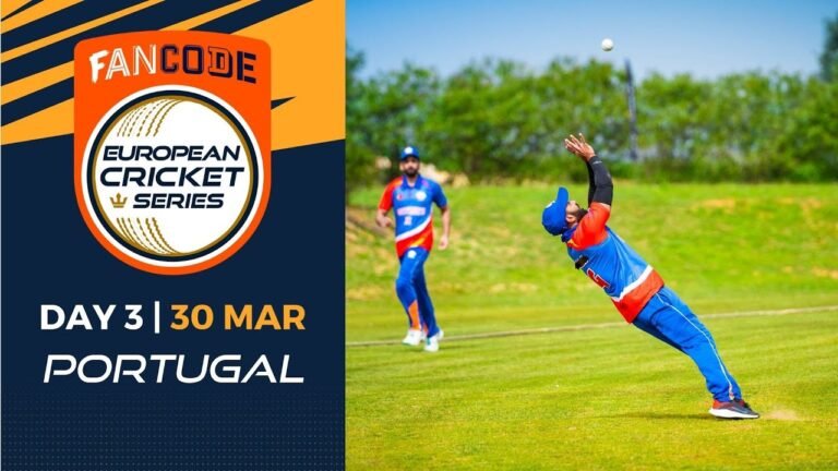 🔴 FanCode European Cricket Series Portugal, 2022 | Day 3 | T10 Live Cricket