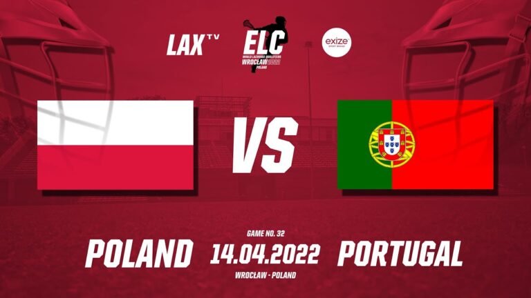 [Field 2] ELC 2022 – Game 32 Poland vs Portugal – 14.04.2022