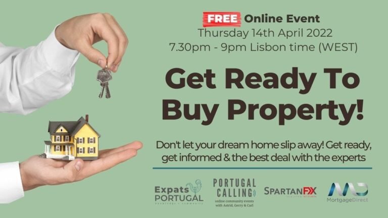 Get Ready to Buy Property in Portugal – Another Expats Portugal 'Portugal Calling' webinar