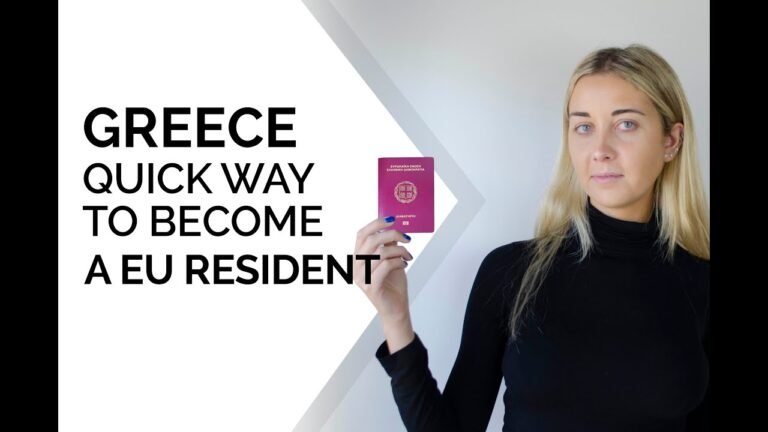 🔵Greece Residency By Investment- How To Obtain Greece Golden Visa 👉 Complete Guide: Benefits & Costs