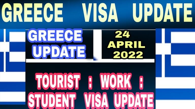 Greece Visa For Indian | Greece Embassy Delhi | Greece Visa Appointment | Greece Visa Update 2022