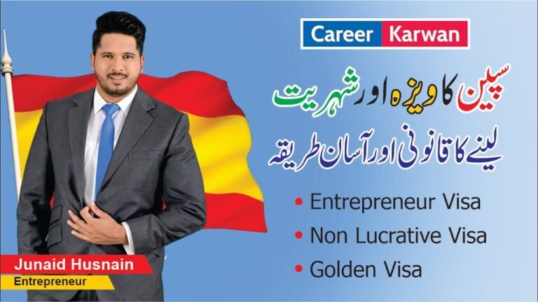 How to get a European Residency visa from Pakistan | Free Spain Citizenship