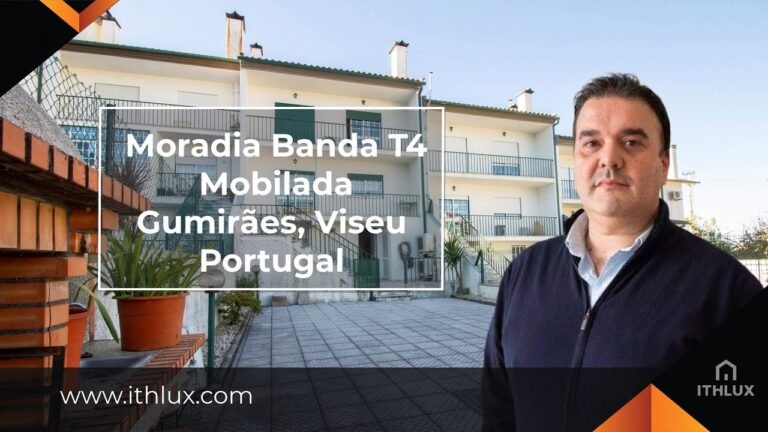 ITH960 Moradia T4, c/230 m2, com aproveitamento de sótão, em Gumirães, Viseu. FR Team ITHLUX Viseu