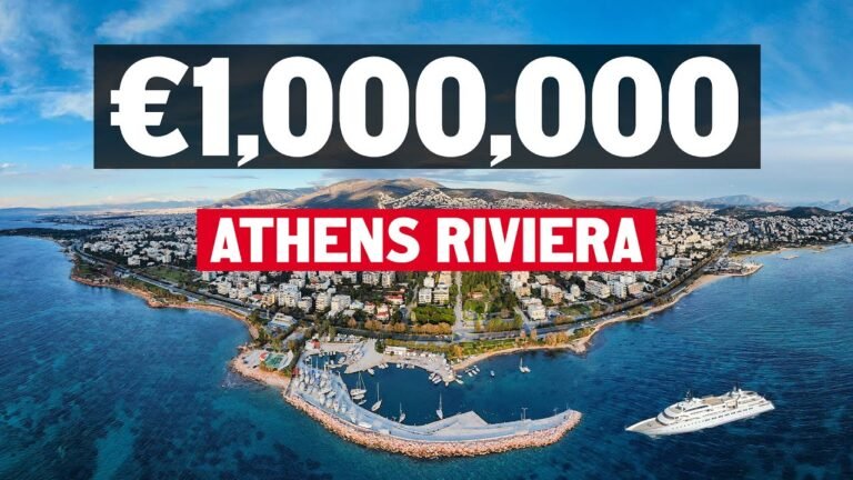 Inside a €1,000,000 apartment in Glyfada on the Athens Riviera in Greece