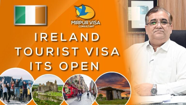 Ireland tourist visa | its open | visit visa 2022 |  Major Kamran