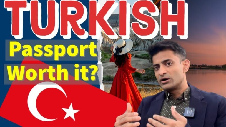 Is Turkish passport or Turkey Citizenship by investment worth it?