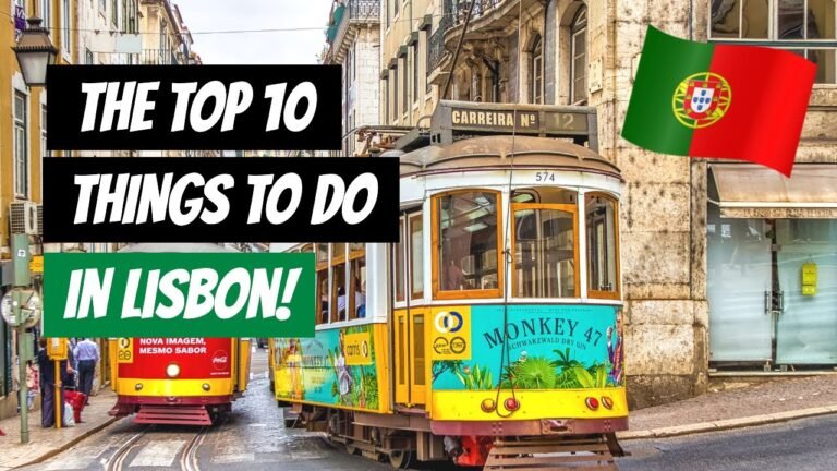 LISBON, PORTUGAL: Top 10 Things To Do & See! | Lisboa Travel Guide | Tower of Belém + MORE!