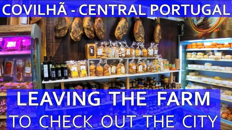 LIVING IN CENTRAL PORTUGAL – LEAVING THE FARM – CHECKING OUT COVILHA