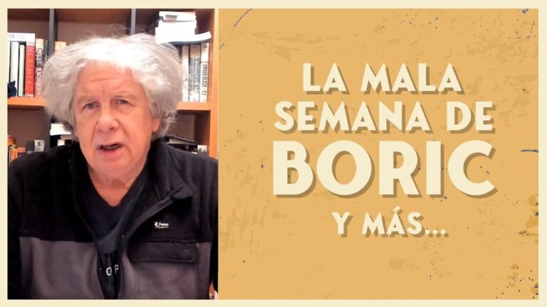 La mala semana de Boric | E861