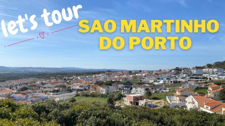 Let's Tour Sao Martinho do Porto// Silver Coast Portugal// Miradouro// Can Your Family Live Here?