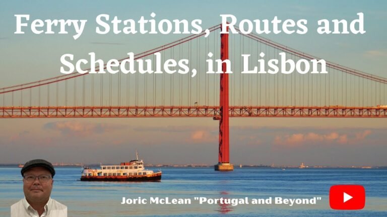 Lisbon Portugal Ferry Options – Travel Portugal