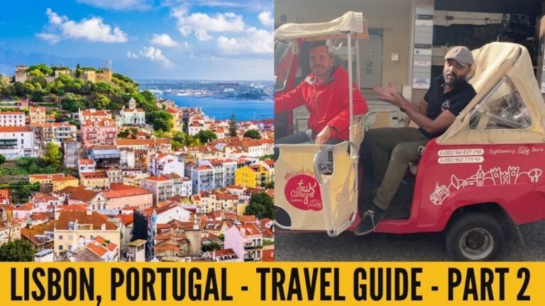 Lisbon Tuk Tuk | Travel with auto in Portugal | Travel Guide | Day 2