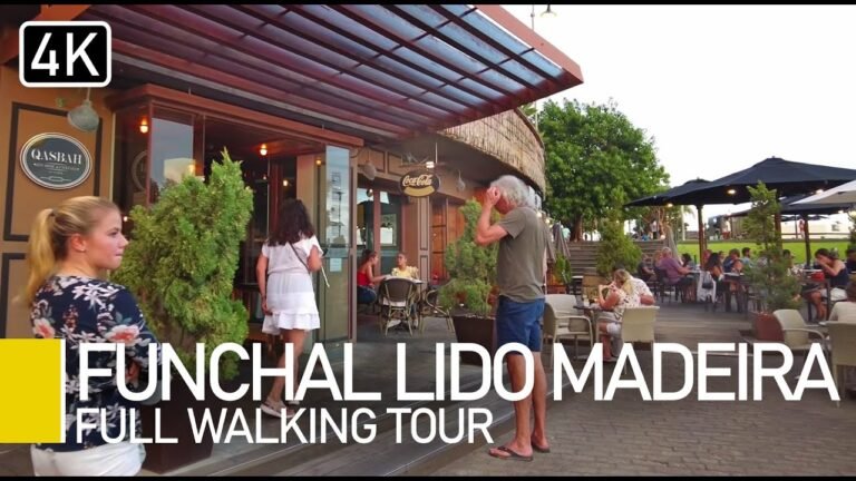 Madeira Portugal | Funchal Lido evening walk with natural sights and sounds