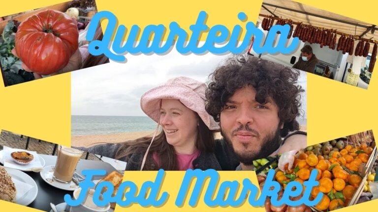 Market Day In Quarteira Portugal | With A Beautiful Beach Walk And Beer Market Day In Quarteira Portugal | With A Beautiful Beach Walk And Beer