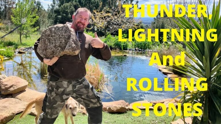 NO 48, Patio Walls,Thunderstorms    and Rolling Stones. 🌩️