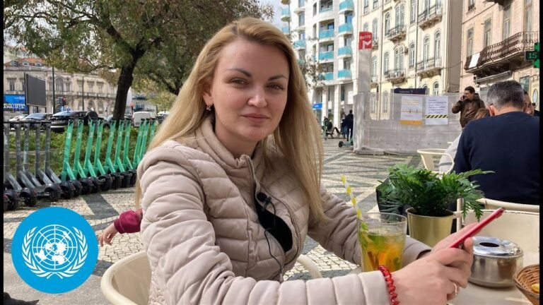 Natasha's Journey, a Ukrainian Refugee in Portugal