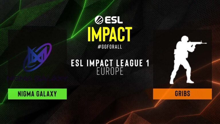 Nigma Galaxy vs gribs – Map 1 [Inferno] – ESL Impact League S1 – Group A – EU