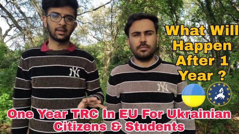 One Year Temporary Protection In Europe For UkrainiansForeigners|Ukraine To Portugal Visa|Kyiv War