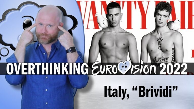 Overthinking Eurovision 2022: Italy, "Brividi", Mahmood & Blanco