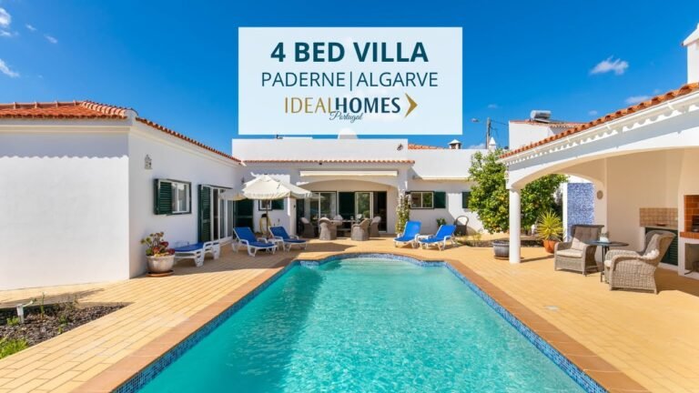 PADERNE – 4 Bedroom Villa with a private pool!