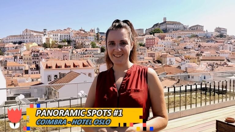 PORTUGAL, COIMBRA | PANORAMIC SPOTS #1 – HOTEL OSLO ROOFTOP VIEW (4K AVAILABLE)