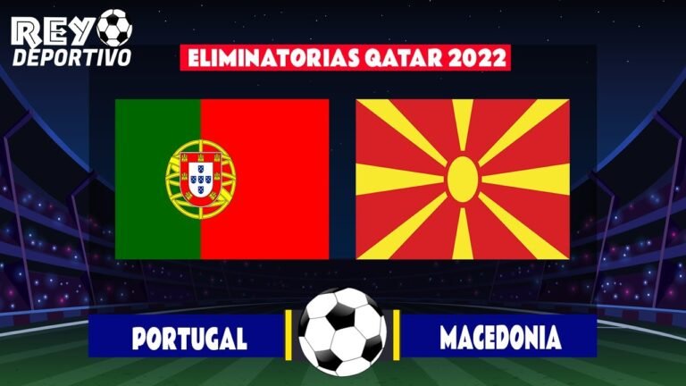 PORTUGAL DERROTA A MACEDONIA DEL NORTE Y SE CLASIFICA AL MUNDIAL DE QATAR 2022