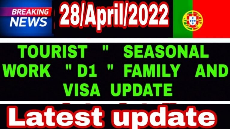 Portugal Immigration Update 2022 | Portugal Visa For Indian | Portugal Embassy Delhi | VFS Portugal