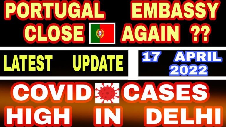 Portugal Immigration Update | Portugal Embassy Delhi | Portugal Visa For Indian | Portugal Visa 2022