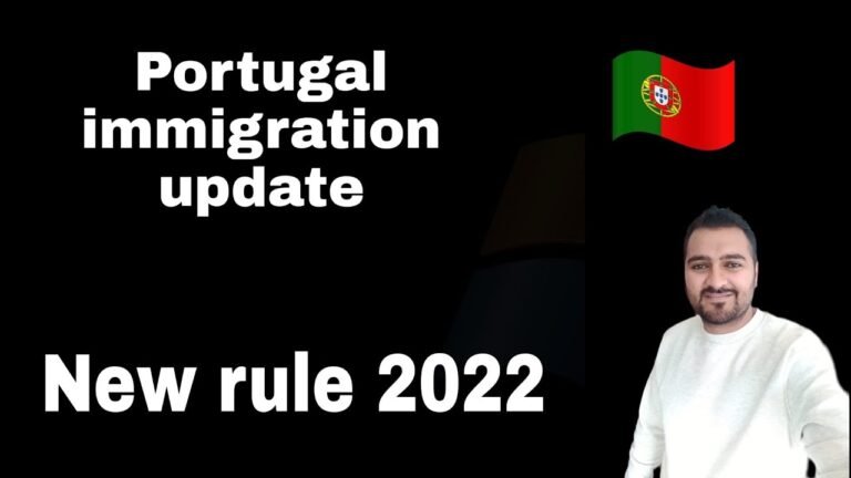 Portugal immigration update New rule update |Raja Ali diaries|