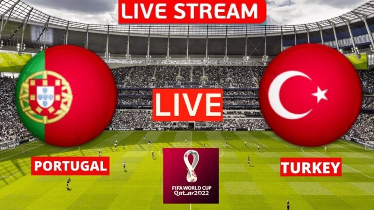 Portugal vs Turkey Live Stream World Cup Qualifiers Europe Football Match Today FIFA Streaming Vivo