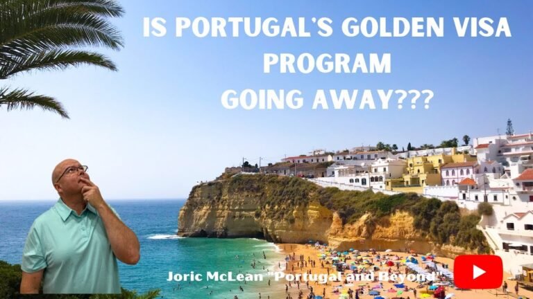 Portugal's Golden Visa may be changing again or going away – Portugal Travel