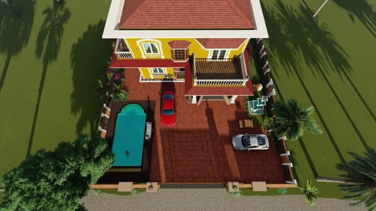 Portuguese style villa model from 3D HOME DESIGN STUDIO