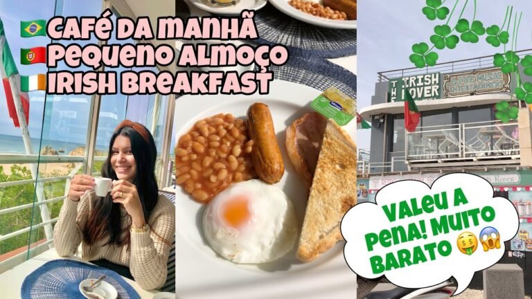 Provando o Irish Breakfast EM PORTUGAL 🇵🇹🇮🇪