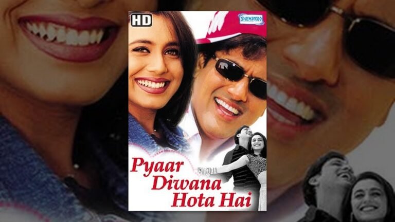 Pyar Diwana Hota Hai (HD) – Hindi Full Movie – Govinda – Rani Mukherjee -Hit Film With Eng Subtitles