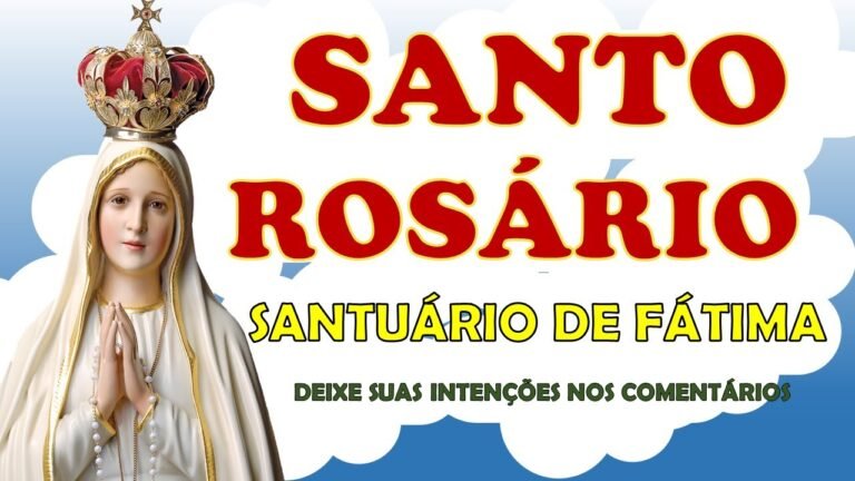 SANTO ROSÁRIO DIRETO DO SANTUÁRIO DE FÁTIMA 13 04 2022