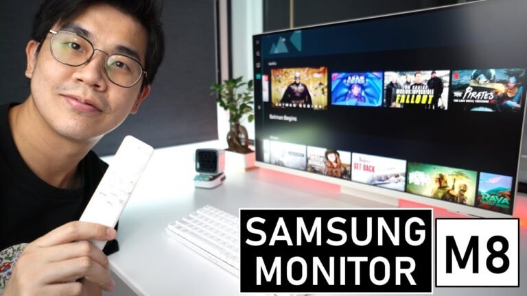 Samsung Smart Monitor M8 – 32" TV Smart Home Hub Monitor!