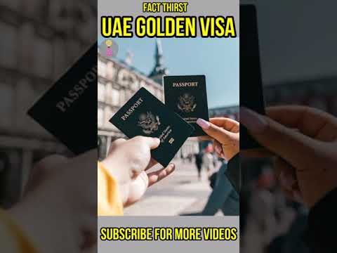 Sanjay Dutt को मिला UAE का Golden Visa | UAE Dubai facts | Golden Visa UAE | #shorts # youtubeshorts