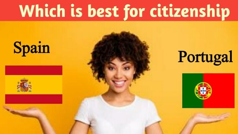 Spain or Portugal, which is best for citizenship | Spain visa update | Portugal visa update