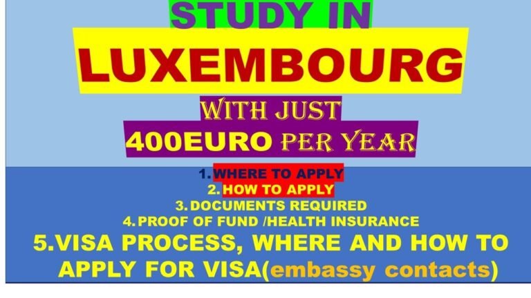 Study in LUXEMBOURG|| LUXEMBOURG STUDY VISA PROCESS |tuition fee 400euro ||University of Luxembourg Study in LUXEMBOURG|| LUXEMBOURG STUDY VISA PROCESS |tuition fee 400euro ||University of Luxembourg