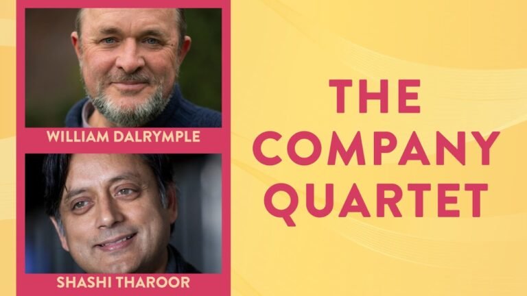 The Company Quartet | William Dalrymple introduced by Shashi Tharoor | Jaipur Literature Festival