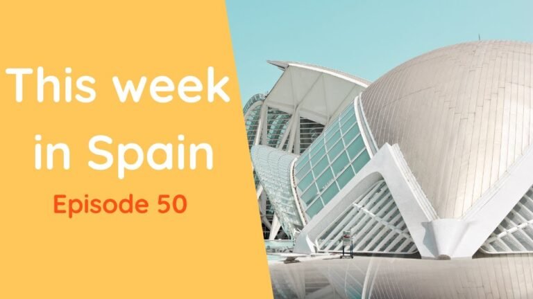 This week in Spain – No way it will be easy