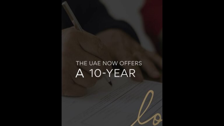 UAE GOLDEN VISA | Long-term Residency in Dubai | Dubai News Update