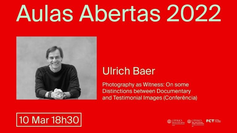 Ulrich Baer· Photography as Witness: On some Distinctions between Documentary and Testimonial Images