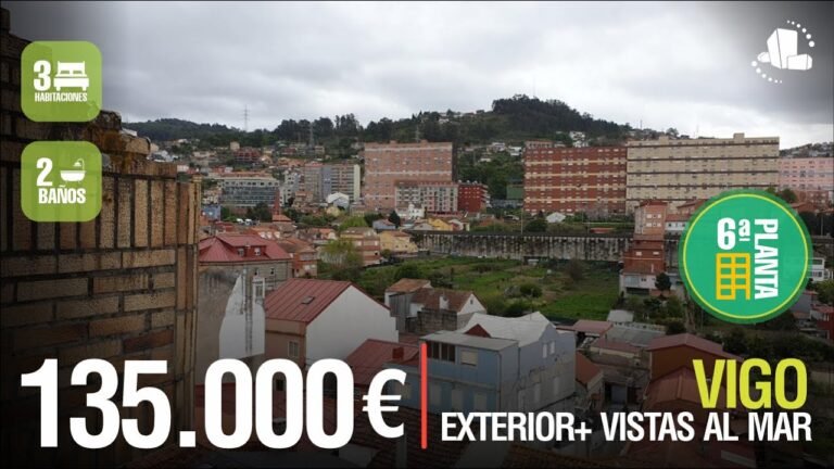 🌄Vigo/OFERTA 💰135.000 € ⭐️Piso exterior con vistas al mar⭐️
