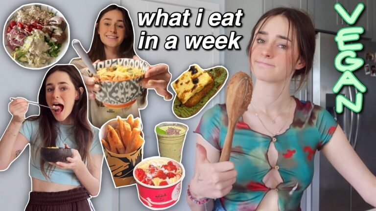 WHAT I EAT IN A WEEK (vegan)